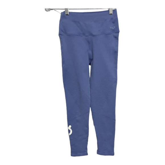 Peloton + Nux XS Lavender Compression Ribbed Tights Leggings - Picture 4 of 8